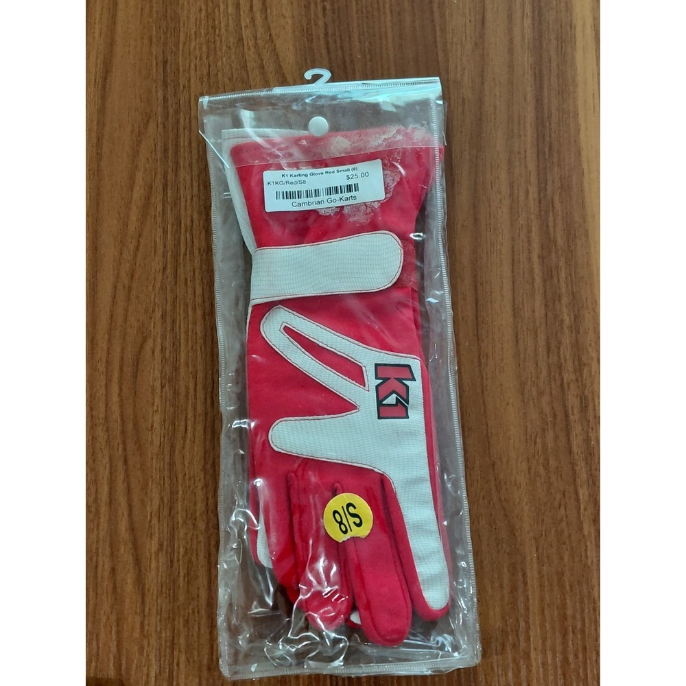K1 Racing Gear Youth Size 8 Small Go-Karting Gloves